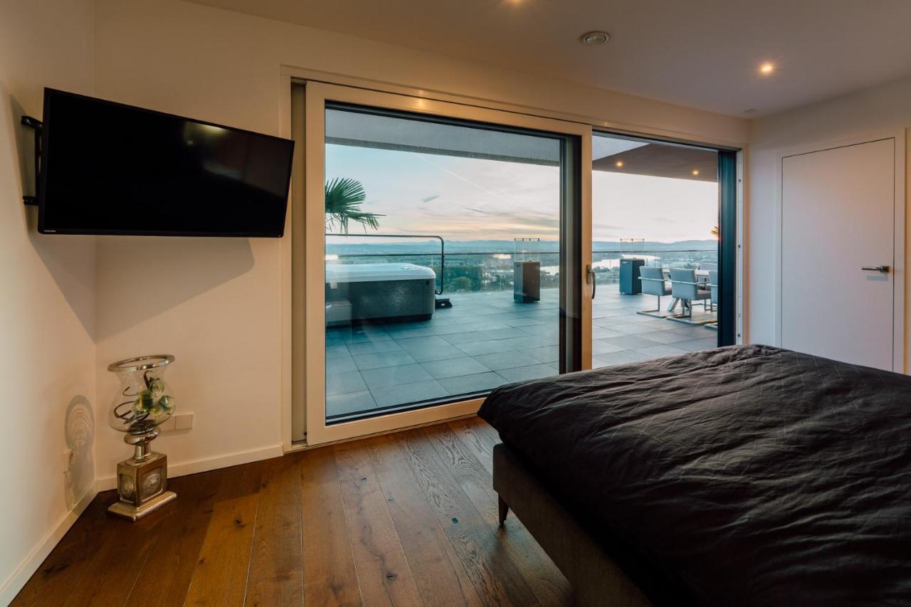 Ferienwohnung Traumblick Trifft Luxus! Weitersburg Exterior foto
