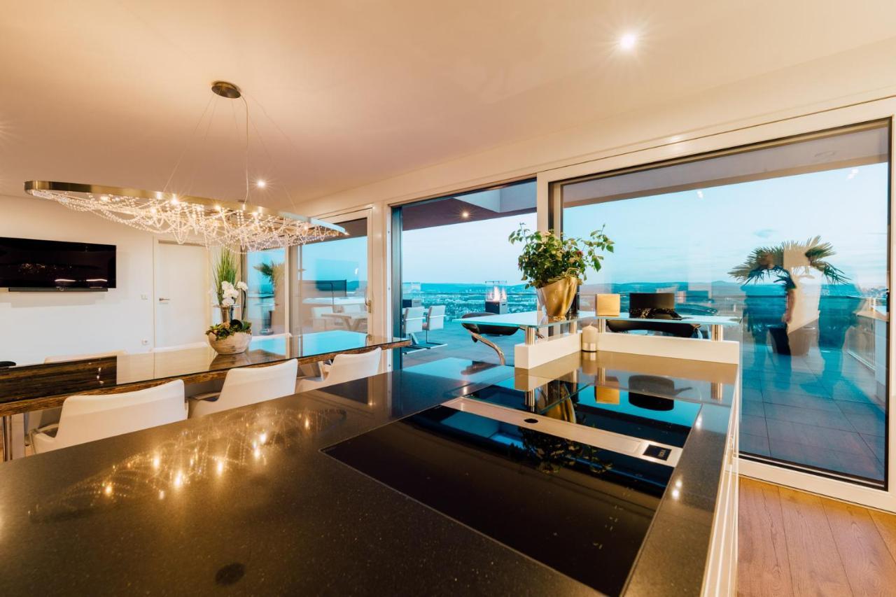 Ferienwohnung Traumblick Trifft Luxus! Weitersburg Exterior foto