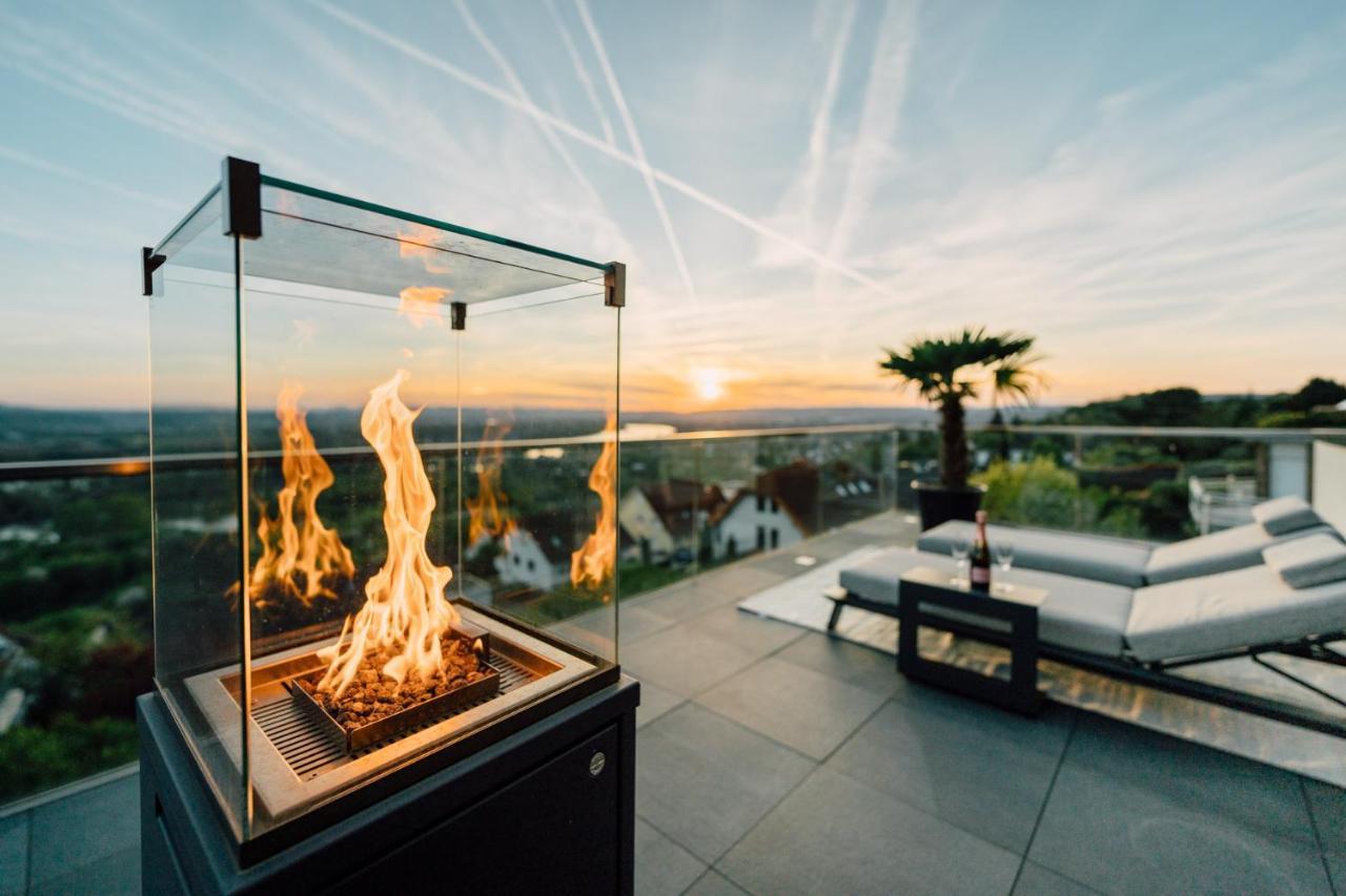 Ferienwohnung Traumblick Trifft Luxus! Weitersburg Exterior foto