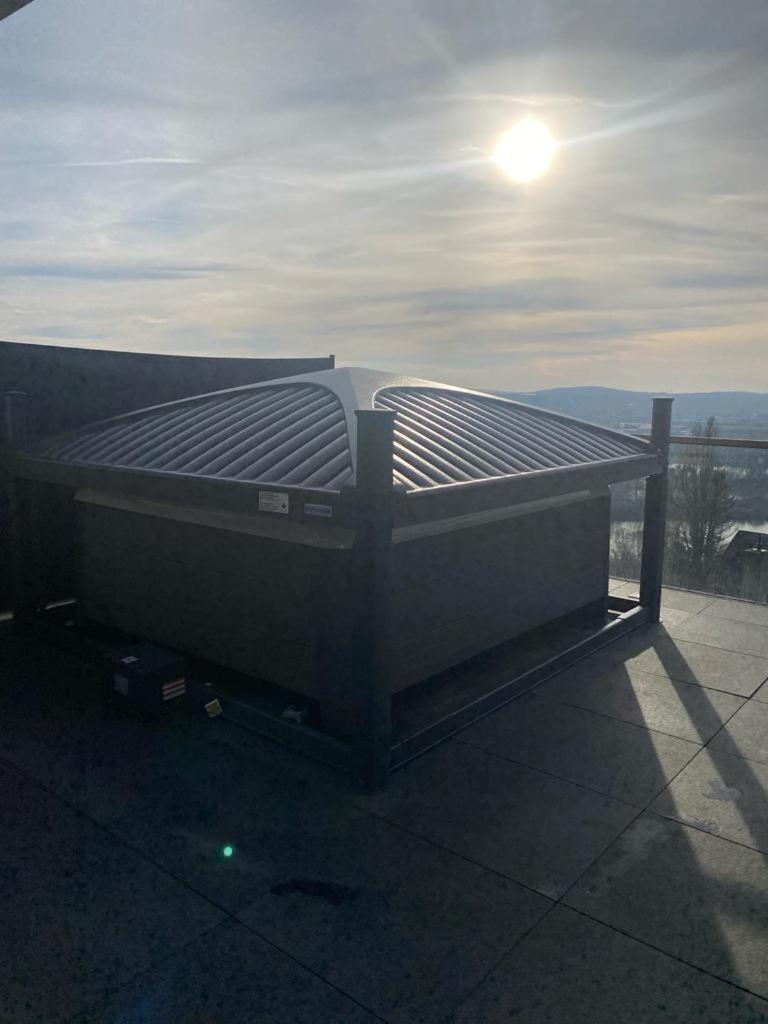 Ferienwohnung Traumblick Trifft Luxus! Weitersburg Exterior foto